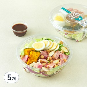 피그인더가든 시그니처 훈연목살스테이크 보울 샐러드, 234g, 5개