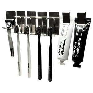 홈나나 2세대 올 스텐 칫솔걸이 4인 세트