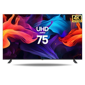 시티브 4K UHD LED TV, 191cm(76인치), 일반TV, 무타공 벽걸이형(추가비용발생), 방문설치