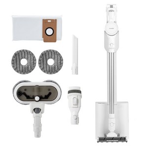 홈리아 BLDC 자동먼지비움 차이슨 더스트제로 타워 무선청소기 + 물걸레 브러시 세트 H9