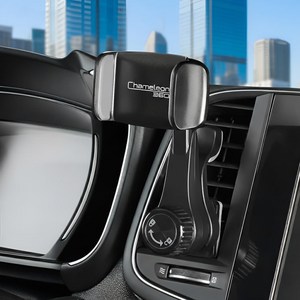 카멜레온360 NEW 만능 송풍구타입 차량용 거치대, 블랙, 1개