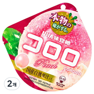 코로로 복숭아맛 젤리, 40g, 2개