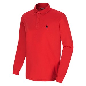 비버리힐스폴로클럽 남녀공용 냉감 통기성 쿨에버 스몰로고 긴팔 카라 티셔츠 CPW0T11