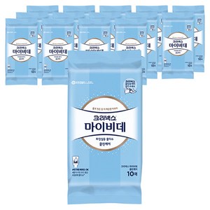 마이비데 클린케어 화장실용 물티슈 휴대형