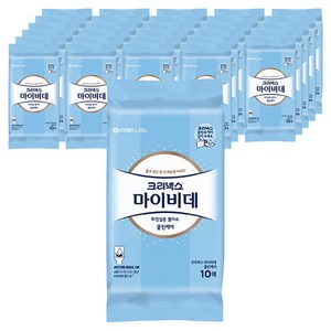 마이비데 클린케어 화장실용 물티슈 휴대형