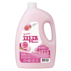 피죤 레귤러 섬유유연제 핑크로즈 본품, 3L, 1개