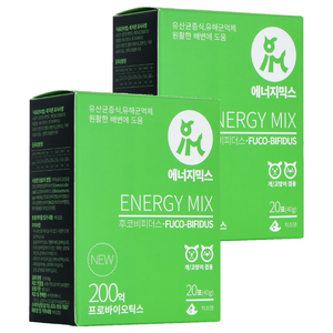 아이앤지메딕스 반려동물 에너지믹스 영양제, 40g, 장건강/유산균, 2개