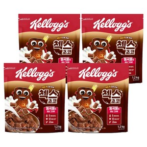 켈로그 첵스초코, 1.2kg, 4개