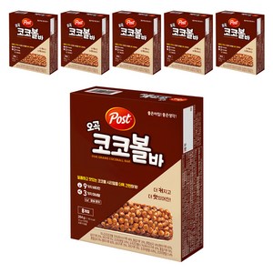 포스트 오곡 코코볼바, 264g, 6개