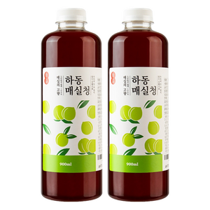 하동 매실청, 900ml, 2개
