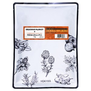 딜리셔스마켓 까르보나라 소스믹스, 1kg, 1개