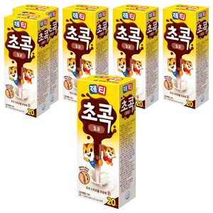 제티 초콕 초코 스트로우