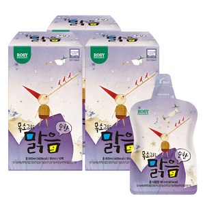 로지오가닉 유기농 목소리도맑음 주스, 배 + 도라지 + ..., 80ml, 30개
