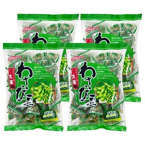 스낵하우스 그린피스 와사비 스낵, 380g, 4개