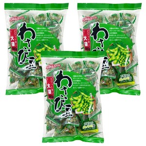 스낵하우스 그린피스 와사비 스낵, 380g, 3개