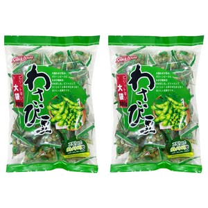 스낵하우스 그린피스 와사비 스낵, 380g, 2개