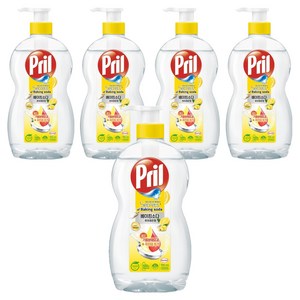 프릴 시크릿오브 베이킹소다 퓨어레몬향 주방세제, 700ml, 5개