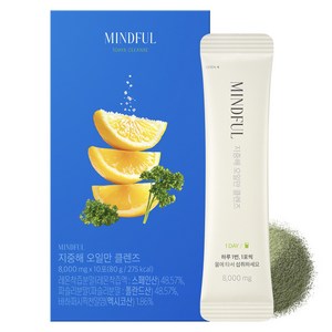 푸드올로지 마인드풀 지중해 오일만 클렌즈, 10회분, 1개