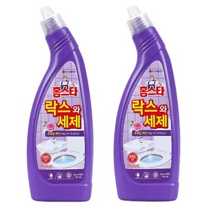 홈스타 락스와세제 후로랄파인, 750ml, 2개