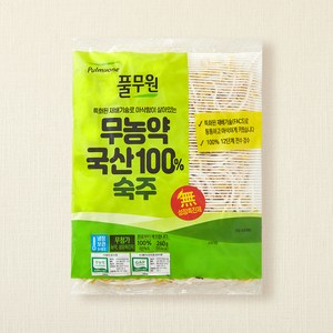 풀무원 무농약 국산 숙주, 260g, 1봉