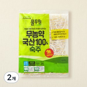 풀무원 무농약 국산 숙주, 260g, 2봉