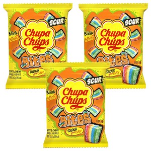 츄파춥스 사워 바이츠 10개입, 242g, 3개