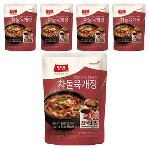 양반 차돌 육개장, 460g, 5개