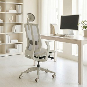 듀오백 브라보 BR-200MFW 메쉬 컴퓨터 책상 의자 방문설치