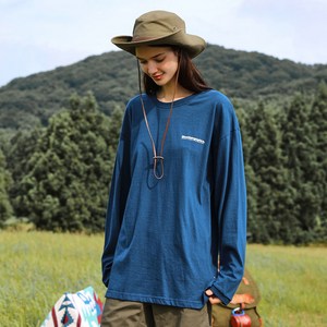 플루크 마운틴 그래픽 실루엣 롱슬리브 긴팔티셔츠 FLT110