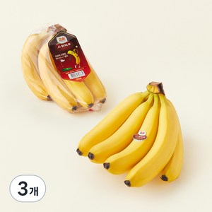 돌 스위티오 바나나, 1kg 내외, 3개