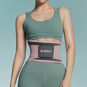 에르고바디 핏유어코어 스포츠 허리보호대, M, 핑크, 1개