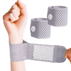 관절가이드 초경량 슬림 손목보호대, FREE(22 x ..., 그레이, 2개