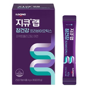 지큐랩 장건강 프리바이오틱스, 4g, 30개