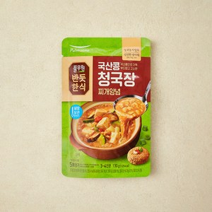 풀무원 국산콩 청국장 찌개양념, 130g, 1개
