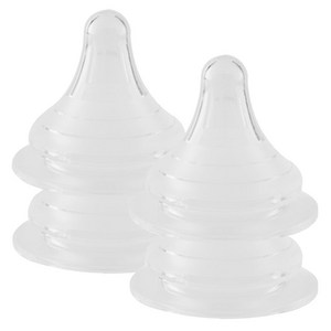 리틀밥독 국내 제조 프리미엄 젖꼭지 사이즈팩, 5단계(3~24개월..., 4개