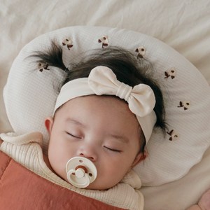 라비킷 라이너루프트필로우 아기 자수커버