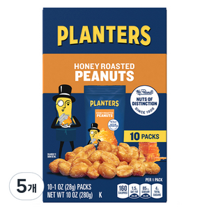 PLANTERS 대상 허니 로스티드 피넛, 28g, 50개