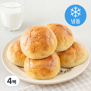 그림의빵 아침엔 저당안심 코코모닝빵 6개입 (냉동), 216g, 4팩