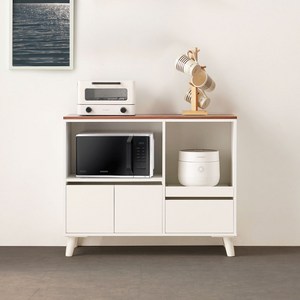 라온 BIG히트 심플 렌지대 주방 수납장