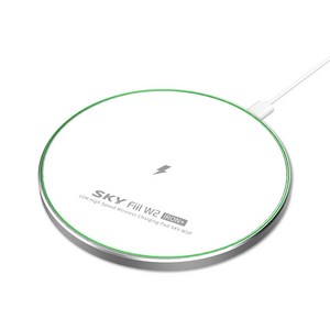 SKY 필 W2P 아이언+ 15W 고속 무선충전기 패드 SKY-W2P