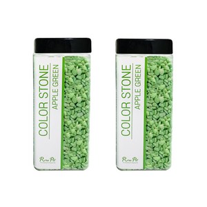 로라펫 컬러스톤 750g, 애플그린, 2개