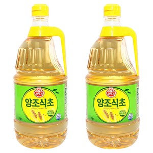 오뚜기 양조 식초, 1.8L, 2개