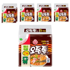 오뚜기 오동통면 120g, 30개, (5개입 X 6팩)