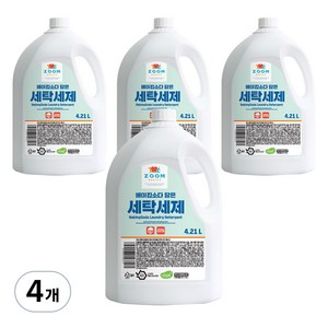줌 베이직 베이킹소다 담은 액체 세탁세제