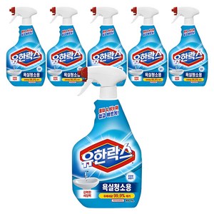 유한락스 욕실청소용 세정제, 900ml, 6개
