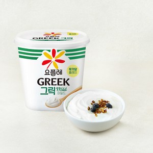 요플레 그릭 마일드 요거트, 900g, 1개
