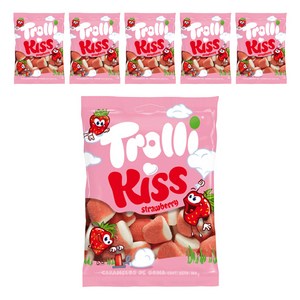 트롤리 키스 젤리, 100g, 6개