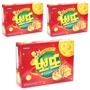 크라운 뽀또 치즈타르트, 322g, 3개