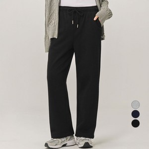 아피나르 여성용 세미와이드 데일리 이지밴딩 스웻팬츠