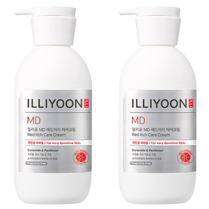 일리윤 MD 레드이치 케어크림, 330ml, 2개